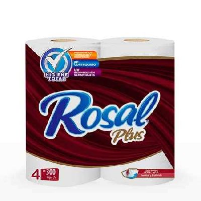 PAPEL HIG. ROSAL PLUS 300H 12*4